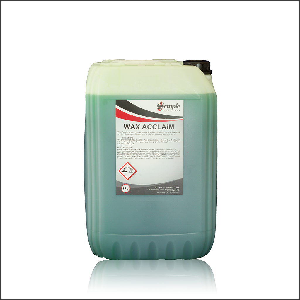 Wax Acclaim Shampoo 25L